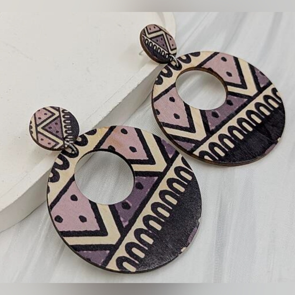 Earrings Fashion Jewlery Geometric Patterned